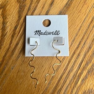 NWT Madewell Squiggly Earring